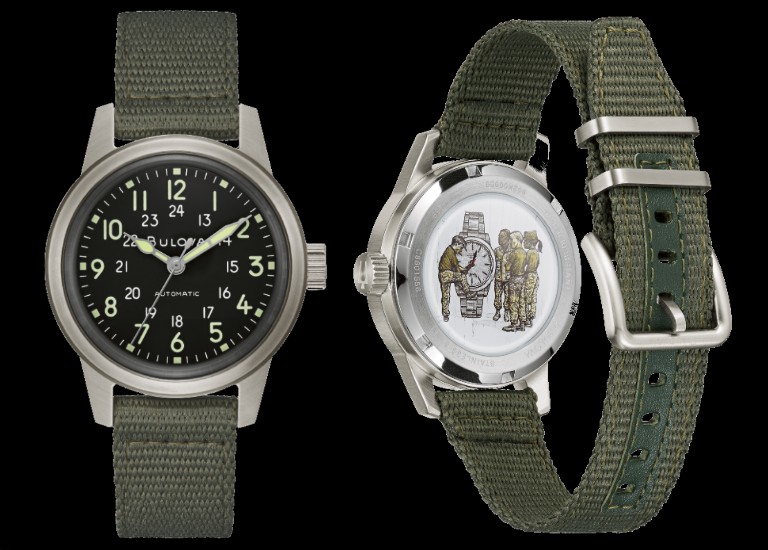 Veterans Watchmakers Initiative 3818-A military hack watch