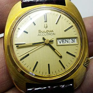 1973 Bulova Accutron Date and Day watch