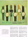 1960 Vintage Bulova Ad