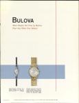 Vintage 1961 Bulova Annual Report