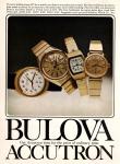 1969 Bulova Accutron watch advert