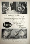 1950 Vintage Bulova Ad