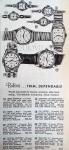 1958 Vintage Bulova Ad - Coutesy Jerin Falcon