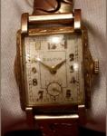 1950 Bulova Treasurer watch
