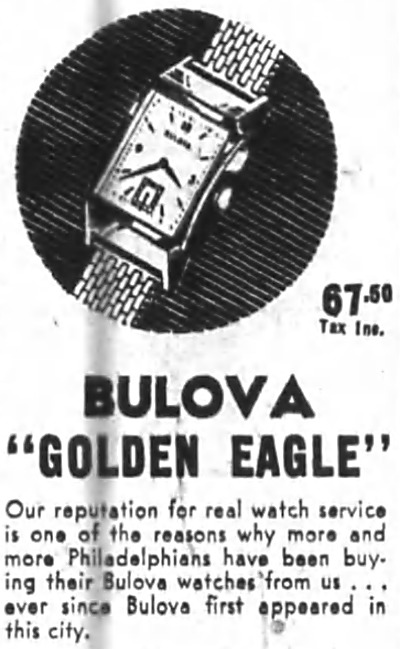 1946 Bulova Golden Eagle