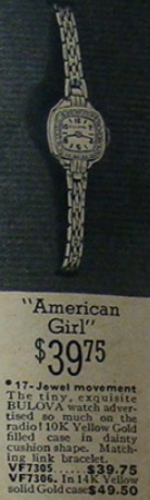 1938 American Girl