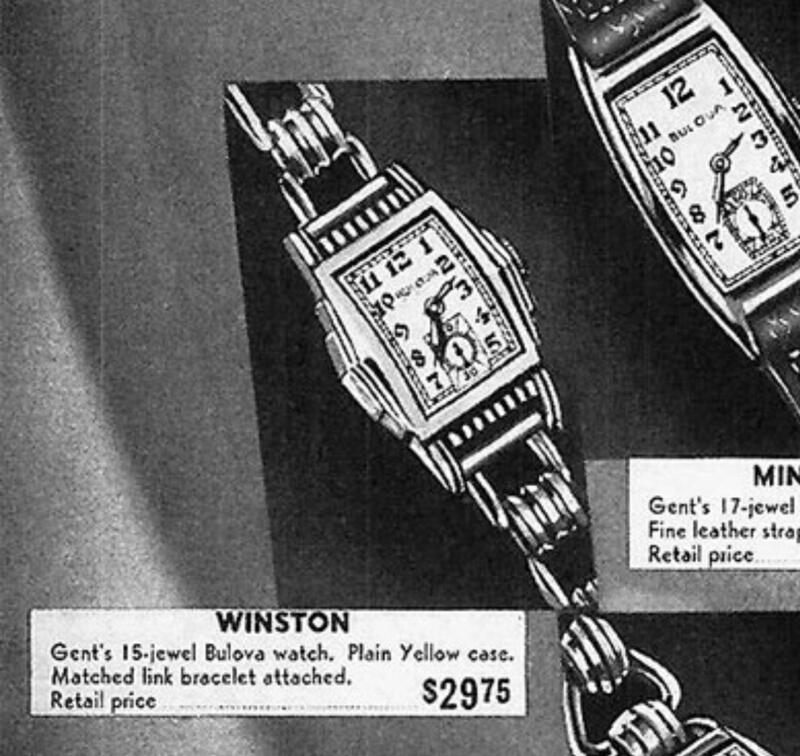 1941 Bulova Winston ad