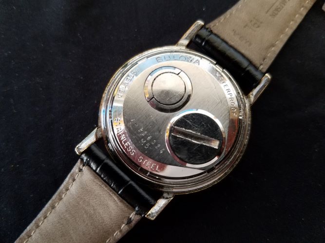 [field_year-1965] Bulova Accutron Watch Caseback