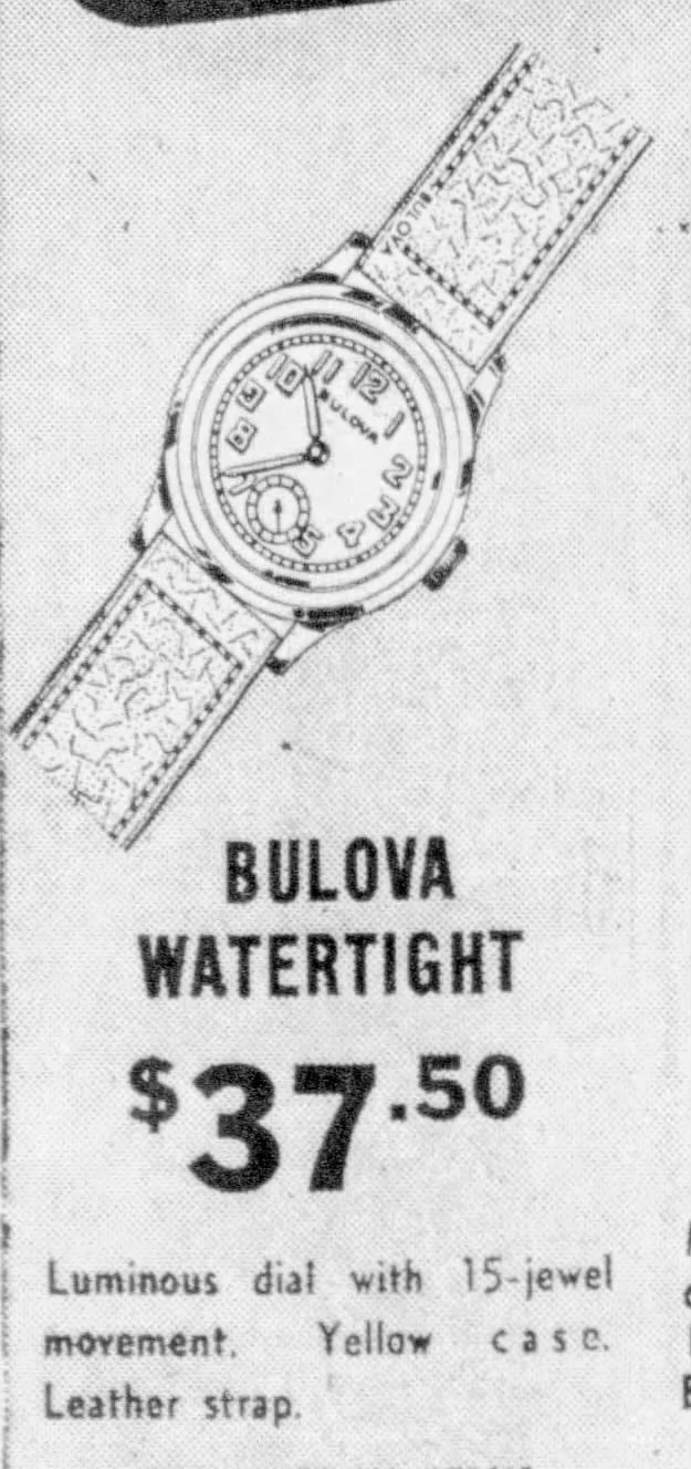 Watertight 1942 Ad