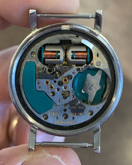 Inside movement of 1967 Accutron