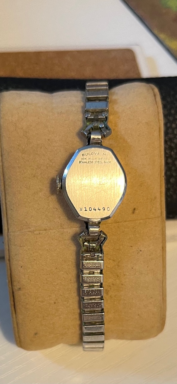 Back of watch