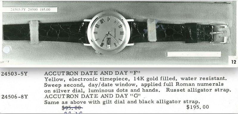 Accutron Date & Day G
